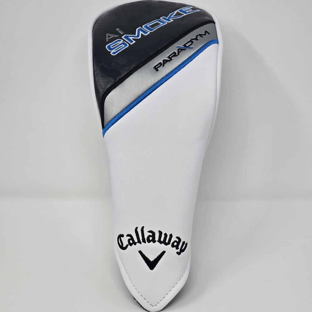 Callaway Ai Smoke Paradym Fairway Wood / Golf Club Headcover White Black Blue